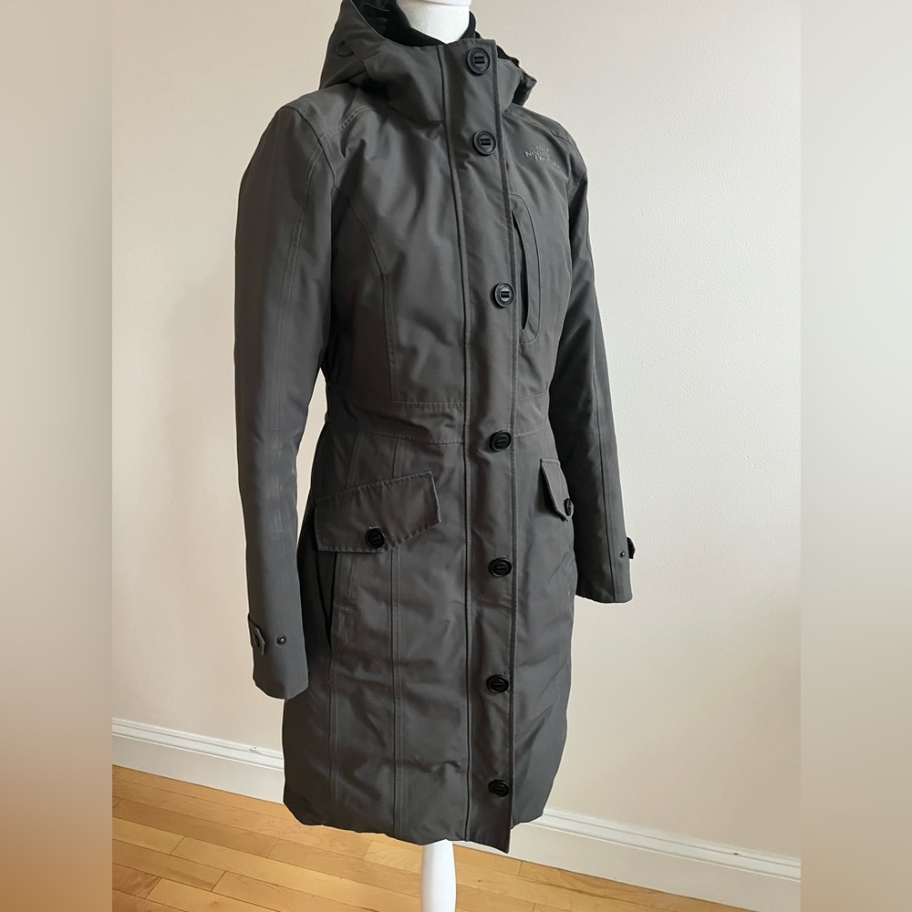 North Face Women’s Parka- Grey, Goose Down